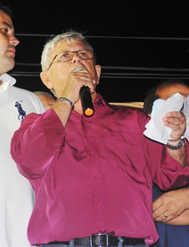 Jorge Andrade falou da dificuldade que vem tendo para governar, mas disse que não falta luta.