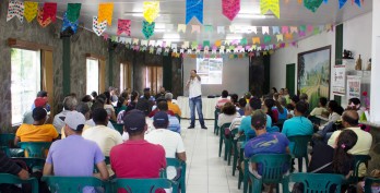O Evento foi realizado no Hall de entrada da Casa da Cultura