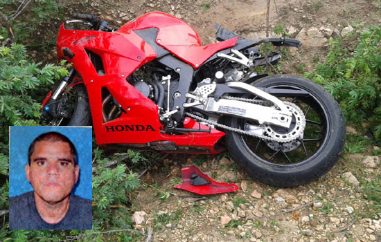 Motociclista de Feira de Santana morre em grave acidente na estrada de Pé de Serra