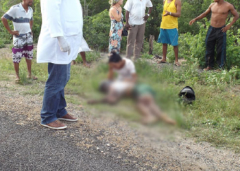 Riachão do Jacuípe – Motociclista morre e carona fica ferida em acidente na BR 324