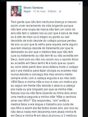 face jovem