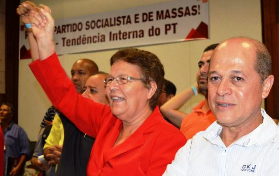 “Meu PT agora mais unido que nunca, na representação do povo brasileiro; comemora Fátima Nunes”