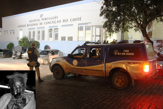 Aposentado é encontrado espancado na zona rural e morre horas depois em hospital de Coité