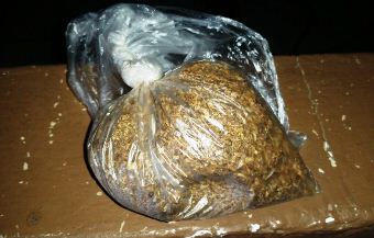 Droga que supostamente seria adquirida pelo menor em Cansanção.