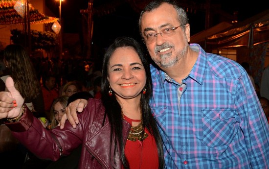 Prefeito Ismael Ferreira recebeu a visita da deputada federal Moema Gramacho.Foto: ASCOM PMV