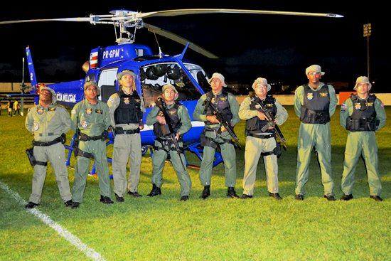 Saiba mais sobre a Operação Guardião que conta com apoio do helicoptero da GRAER no 16º BPM