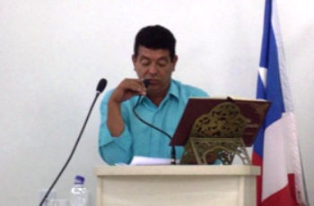 Rui foi o vereador mais votado de Mairi no último pleito municipal.