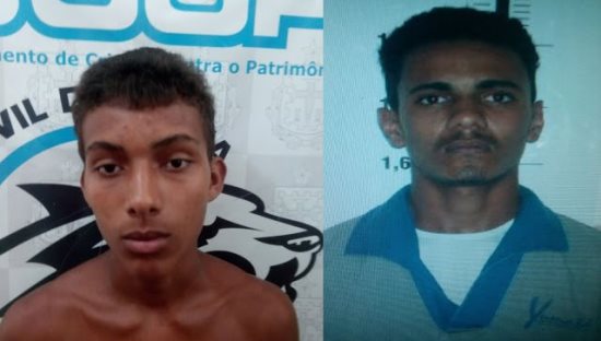 O indivíduo da esquerda é conhecido como "Boneco" e o segundo " Andrei".