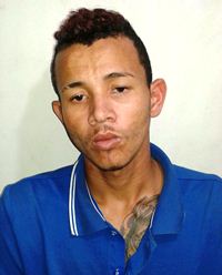 Segundo a PM, Birô (foto)  assumiu como sendo dele os produtos apreendidos. 