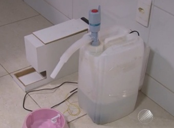 Baiano cria dispositivo que alimenta animais via comando de celular