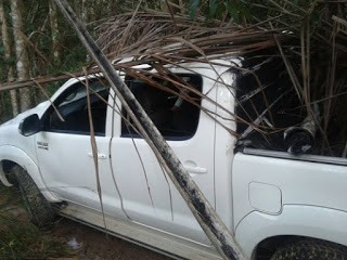 Polícia encontra veículo que pode ter sido utilizado em assalto a banco no Conde