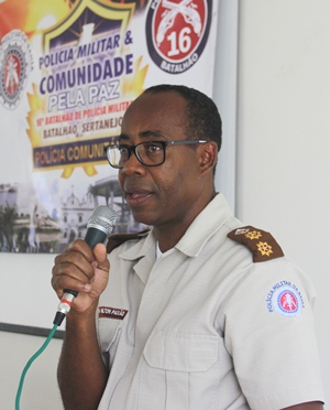 Experiente por ter comandado três batalhões e cinco companhias independentes, Tenente Coronel Nilton Paixão pretende baixar os índices de violência em Serrinha e região.