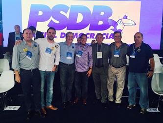 Partido reelegeu Aécio Neves por mais dois anos.