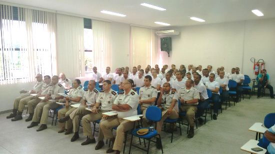 16˚ BPM/Serrinha realiza aula Inaugural do  Núcleo de Formação de Soldados 2015
