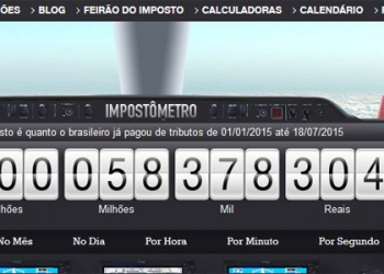 Impostos pagos por brasileiros chegam a R$ 1,1 trilhão este ano
