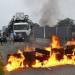 Professores e universitários em greve fecham rodovias durante protesto