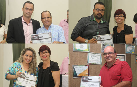 Seletos Pesquisas e Marketing entrega certificados de destaques 2015 em Valente