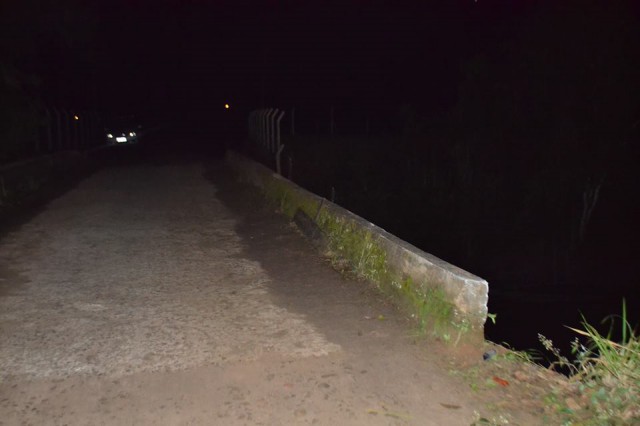 Ponte onde aconteceu o acidente.