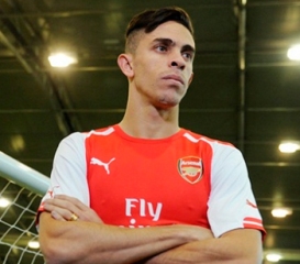 Gabriel recebeu o apoio de grande parte da torcida do Arsenal