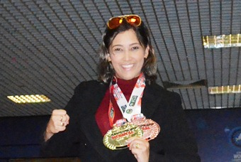 Baiana conquista medalha de ouro no Mundial de Jiu-Jítsu