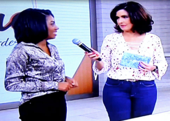 Veja como foi a participação da estudante coiteense no Encontro com Fátima Bernardes