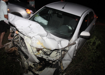 Duplo acidente envolve cinco veículos na BA 120 próximo a Valente-BA