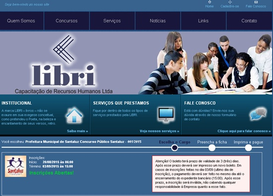 Prefeitura de SantaLuz abre inscrições com 246 vagas para concurso público