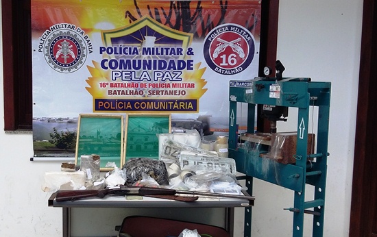 desativação de laboratorio de drogas em Santa Bárbara - 2