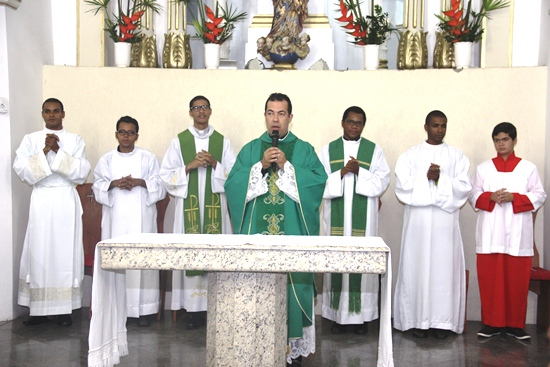 Padre Charles se despede da Paróquia Nossa Senhora da Conceição do Coité