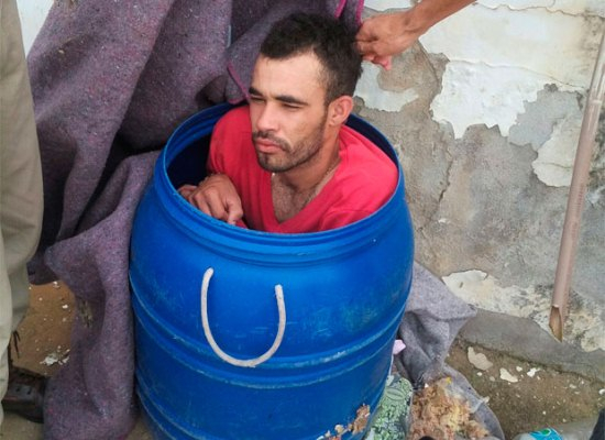 Vitória da Conquista – Detento é capturado ao tentar fugir em lata de lixo de presídio