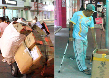 Coité – Mãe vive a quase cinco anos recolhendo recicláveis para formar filho em medicina e conta com apoio de um irmão