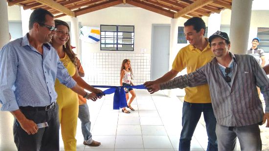 inauguração de escola - des