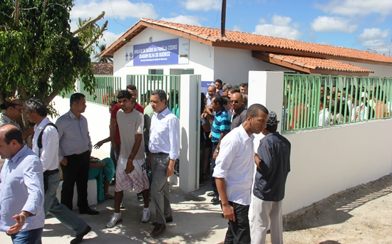 inauguração do posto de saúde do cedro em barrocas
