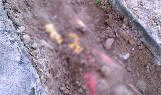 Araci – Agricultor encontra corpo enterrado em cova rasa em propriedade rural