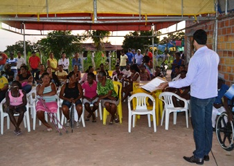 Aos poucos o deficit de água está se acabando no município.