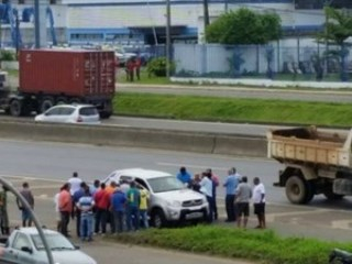 Policial militar é baleado e morto na BR-324