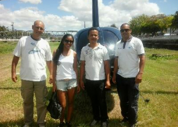 Jovem vende aliança para realizar voo panorâmico