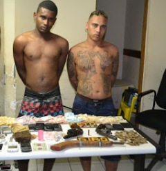 Acusados foram presos ontem (8)