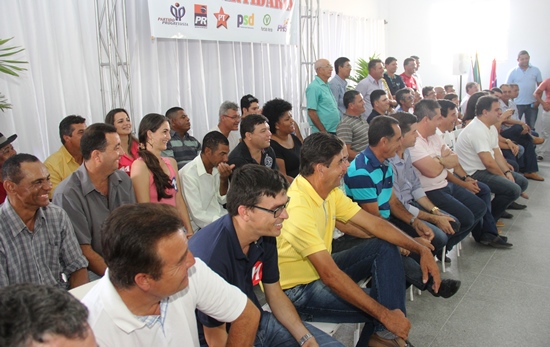 Convenção interpartidária de Barrocas - mesa- foto- raimundo mascarenhas