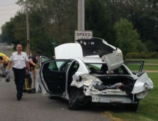 Mulher pula de carro em movimento após ver aranha e filho de 9 anos assume direção