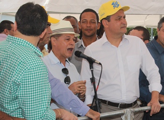 Com seu discurso vibrante, Joseildo defendeu a gestão petista.