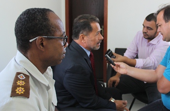 Coordenador da Policia Civil já conhece o funcionamento da festa.