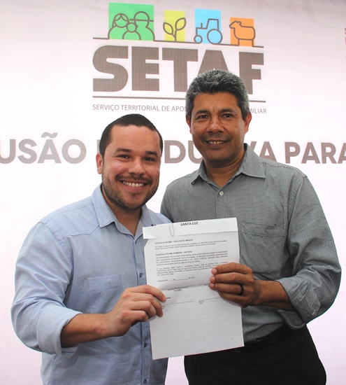 Inaugurado em Serrinha o 12º SETAF do Estado; ato contou com quase todos prefeitos do Território do Sisal