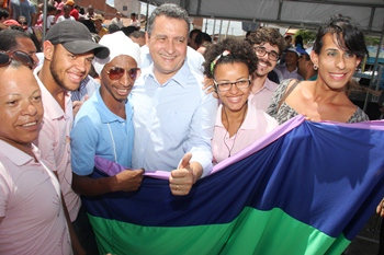 Poucas e boas da visita de Rui Costa a Riachão do Jacuípe