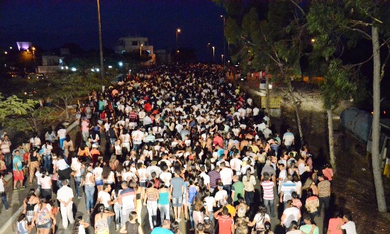 Evento católico “Puxa Cristo” reuniu milhares de pessoas em Valente