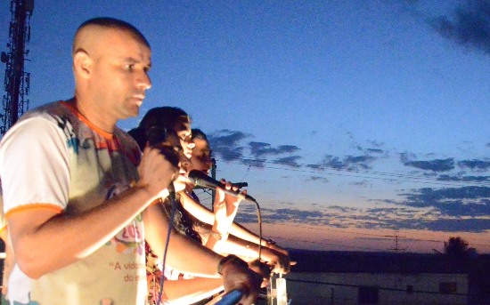 Padre Aroldo Carneiro idealizador do evento.