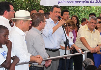 Rui Costa foi bastante elogiado pela presença constante nos municípios.