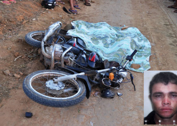 Motociclista morre em estrada vicinal de Tucano depois de ser atingido por caminhão pipa