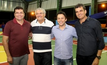 Marcinho seu pai Zé Ailton ex-vereador, Mário Junior e Junior do Max