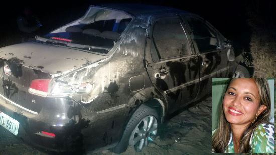 Esposa de vereador de Valente morre em acidente